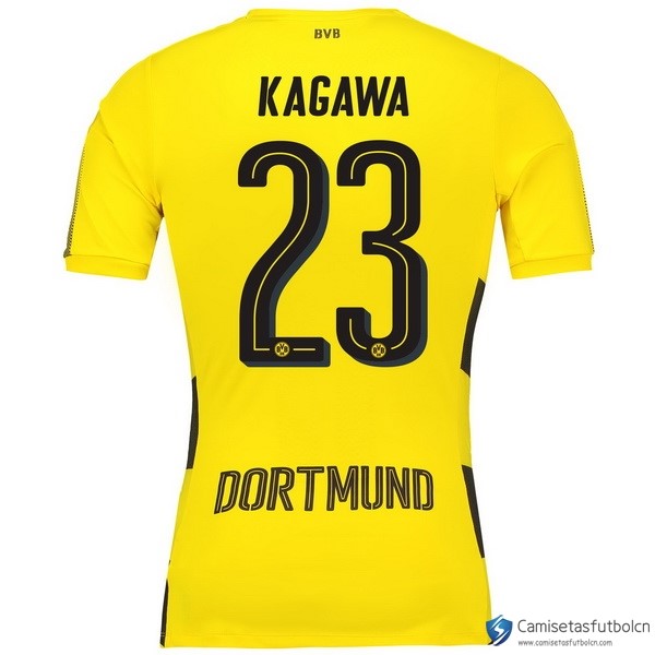 Camiseta Borussia Dortmund Primera equipo Kagawa 2017-18